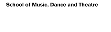 herberger music and dance logo white